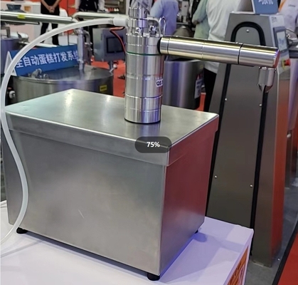 Rk Baketech China Industrial Continuous Cream Whipping Machine Macchina a crema battuta 140L/ora