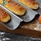 RK Bakeware China Foodservice NSF 10 slot Glaze Baguette di alluminio vassoio da forno