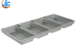RK Bakeware China Foodservice NSF 650g 4 Strap Glazed Aluminized Steel Pullman Pane Pan 13 &quot;x 4&quot; x 4 &quot;