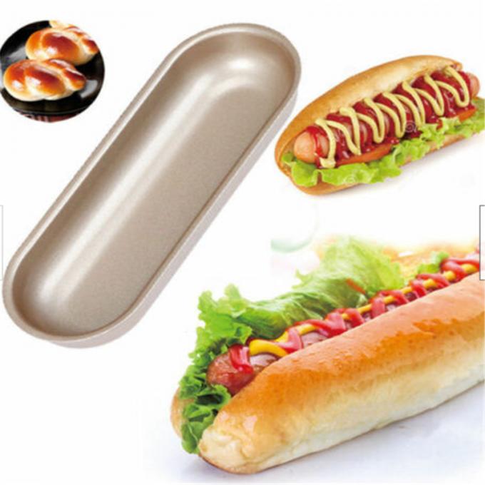 RK Bakeware China Foodservice NSF 600X400 e Full Size Non Stick Hot Dog Bun Tray 1
