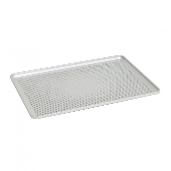 Rk Bakeware China-30694 Stayflat Full Size NSF 16 Gauge 18" X 26" Band in Rim Aluminum Sheet Pan Nonstick Coating