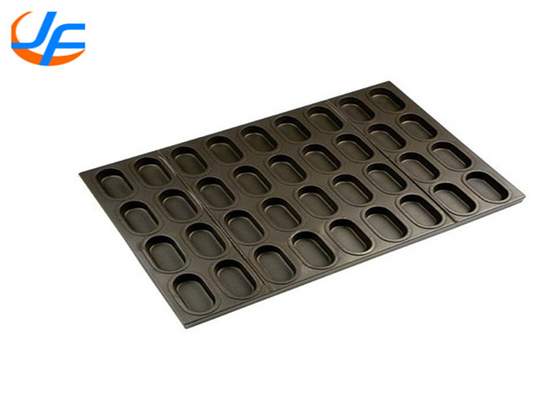 RK Bakeware Cina Foodservice Muffin Ovale in alluminio