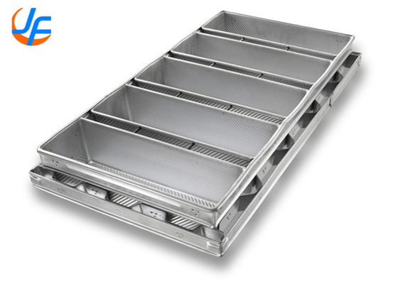 RK Bakeware Cina Foodservice NSF Panne da pane in alluminio da 1,5 mm Special Strap Pullman Pan Pan For Industry