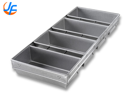 RK Bakeware Cina-Chicago Metallico a 4 cinghie Top Pullman Pan Pan Glazzato Per Panetterie all'Ingrosso