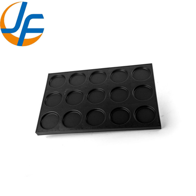 RK Bakeware China Foodservice NSF Round Deep Telfon Vassoio per hamburger antiaderente