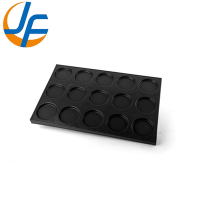 Rk Bakeware China Manufacturer-Nonstick Glazed Hamburger Roll Baking Tray per panetterie commerciali