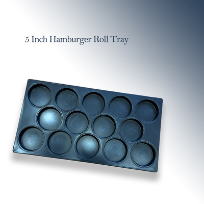 RK Bakeware China Foodservice NSF 127mm Wehs127 Round Deep 5 Inch Hamburger Roll Tray