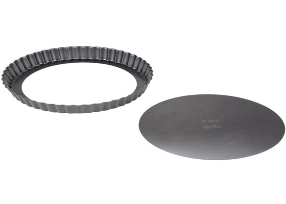 RK Bakeware Cina Foodservice NSF Non appiccicoso Bottom Loose Custom Aluminum Cake Pan Tart Pan