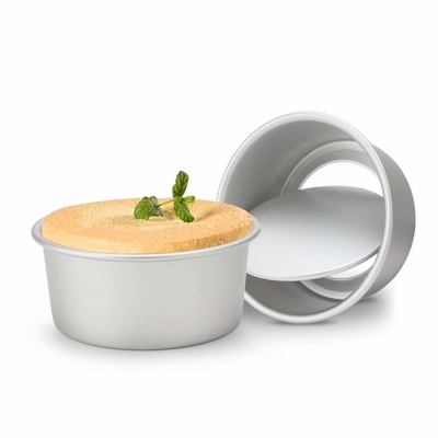 Stampo per torta in latta per torta a strati in alluminio rotondo commerciale cinese Rk Bakeware