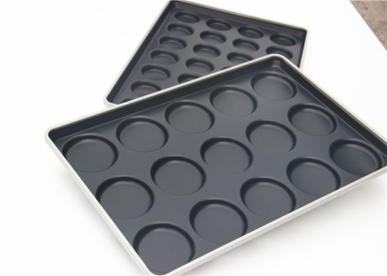 RK Bakeware China Foodservice NSF Acciaio alluminato 2,5 pollici Mini Burger Baking Tray