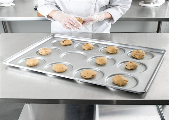 RK Bakeware China Foodservice NSF Custom Wholesale Bakery Commercial Hamburger Bun Tray / Muffin Top / Cookie Pan