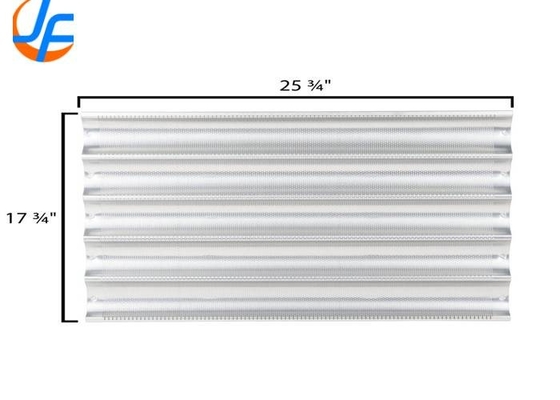 RK Bakeware China Foodservice NSF 16 Gague Panne di pane in alluminio Uni Lock Baguette in acciaio alluminato / Panno di pane francese