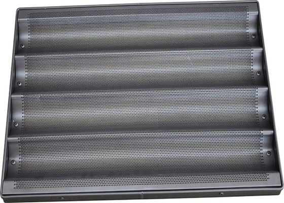 RK Bakeware Cina Baguette in alluminio vetrato vassoio da forno / padella per hot dog / vassoi per muffin