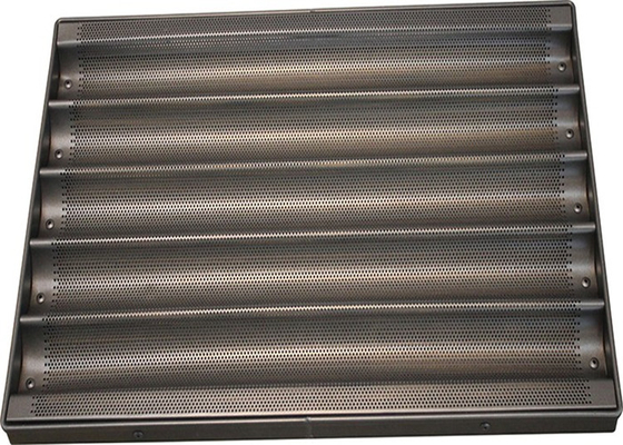 RK Bakeware Cina Baguette in alluminio vetrato vassoio da forno / padella per hot dog / vassoi per muffin