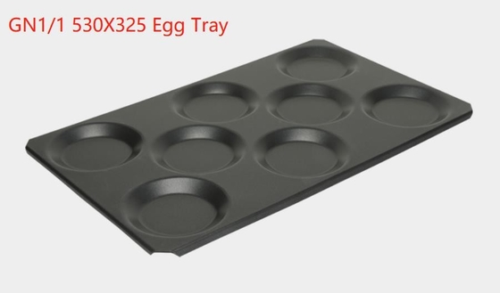 RK Bakeware Cina Rational Combi Oven Use GN1/1 Aluminum Gastronorm Egg Baking Tray Padella non appiccicosa