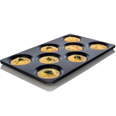 RK Bakeware China Foodservice Rational GN1/1 530X325 Panna da forno per uova in alluminio non appiccicoso
