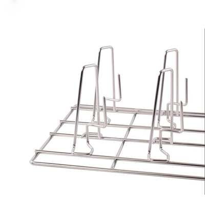 RK Bakeware China Foodservice Gn1/1 Forno combinato in acciaio inossidabile Chicken Grilled Spike Rack