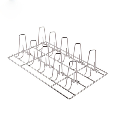RK Bakeware China Foodservice Gn1/1 Forno combinato in acciaio inossidabile Chicken Grilled Spike Rack