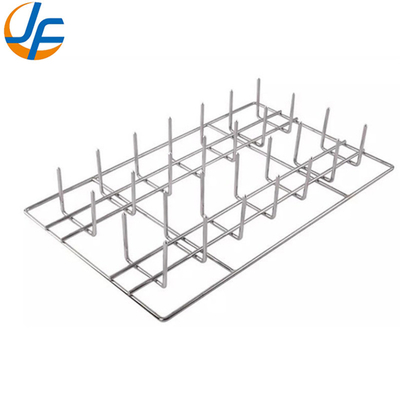 RK Bakeware China Foodservice Forno combinato in acciaio inossidabile GN1/1 Scaffaletto per pollo Scaffaletto per patate grigliate
