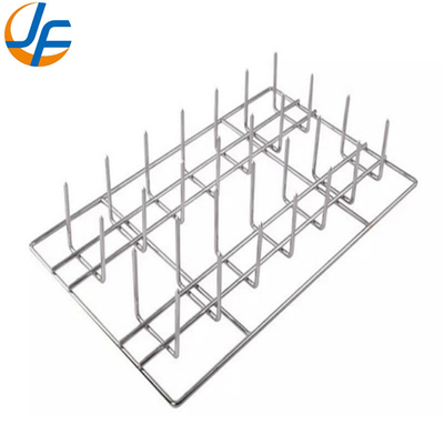 RK Bakeware China Foodservice Forno combinato in acciaio inossidabile GN1/1 Scaffaletto per pollo Scaffaletto per patate grigliate