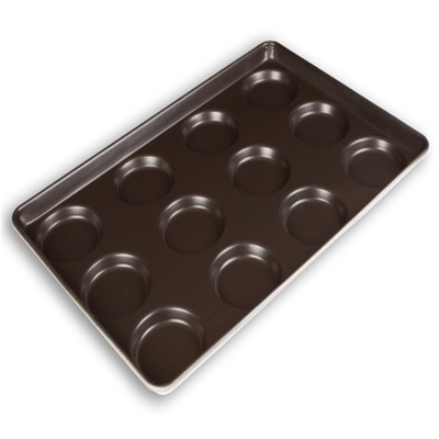 RK Bakeware Cina Foodservice NSF Non-stick Hamburger Bun Baking Tray Hot Dog Bun Pan Pan