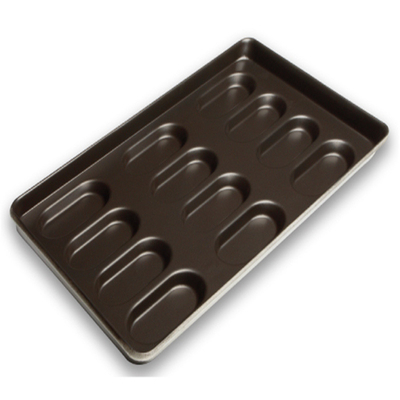 RK Bakeware Cina Foodservice NSF Non-stick Hamburger Bun Baking Tray Hot Dog Bun Pan Pan