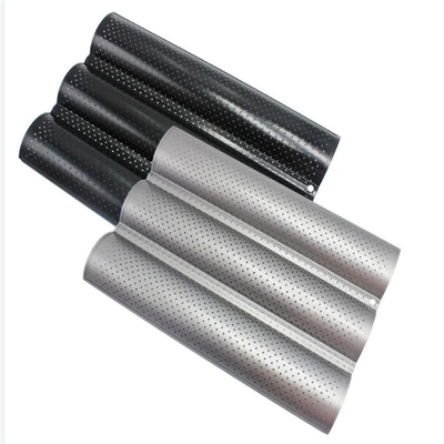 RK Bakeware Cina Foodservice NSF Forme perforate a 3 slot Baguette vassoio da forno pane francese