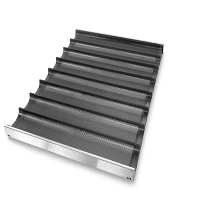 RK Bakeware China Foodservice NSF Wholesale Non-stick 12 Canale Baguette Tray 1200X800