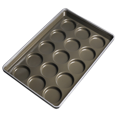 Rk Bakeware Cina 3,5 pollici 4 pollici 4,5 pollici 5 pollici hamburger bun pan hamburger bun vassoio hamburger pane da forno vassoio T