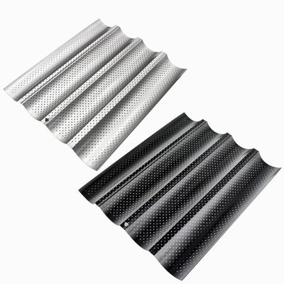 RK Bakeware China Foodservice NSF Acciaio di alluminio Glace Pastella da carne Baguette Padella da forno