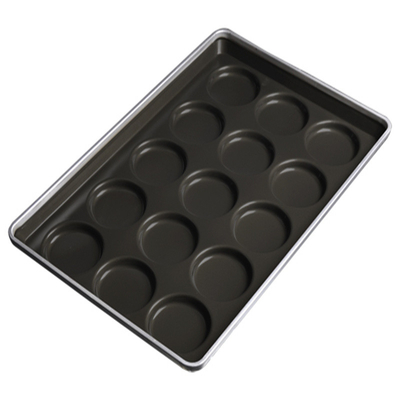 RK Bakeware China Foodservice NSF 2 pollici Mini Buger Mini Hamburger Mini Muffin Tray