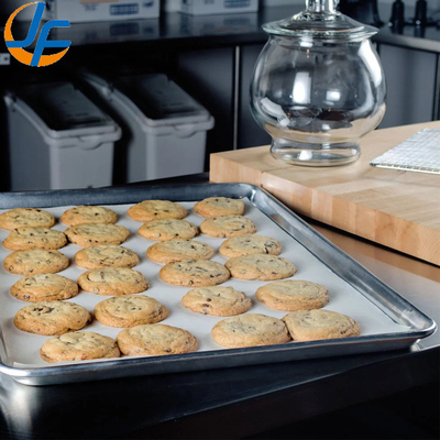 RK Bakeware China Foodservice 30694 StayFlat Full Size NSF 16 Gauge 18&quot; X 26&quot; Band in Rim Piastra di alluminio Padella