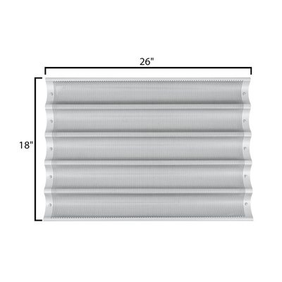 Vassoio per baguette da 5 pagnotte in alluminio cinese Rk Bakeware / teglia per pane francese