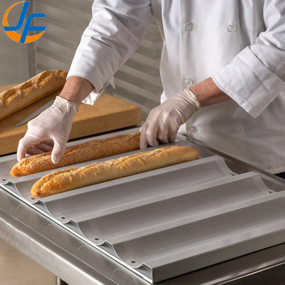 RK Bakeware China Foodservice NSF 5 pagnotte in alluminio antiaderente Eurogliss Baguette teglia/teglia per pane francese