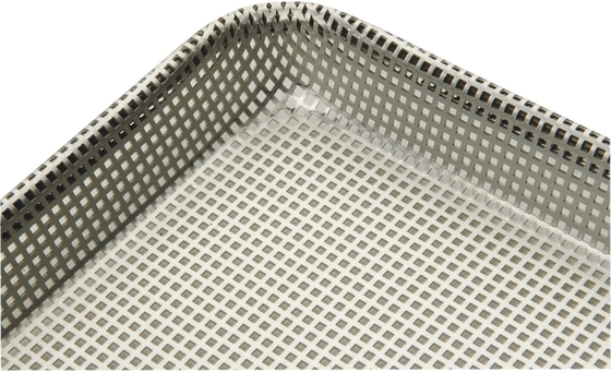 RK Bakeware China Foodservice NSF 904692 Teglia da forno a grandezza naturale, calibro 16, completamente perforata, in alluminio, per panini