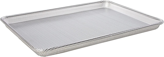 RK Bakeware China Foodservice NSF 904692 Teglia da forno a grandezza naturale, calibro 16, completamente perforata, in alluminio, per panini