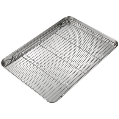 RK Bakeware China Foodservice NSF SUS304 Griglia di filo a piedi in acciaio inossidabile