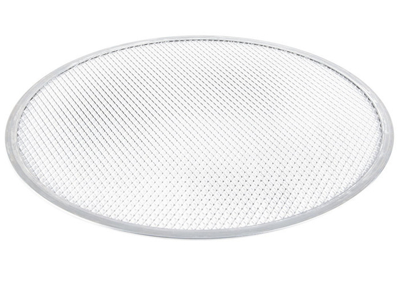 RK Bakeware China-Pizza Hut Aluminum Crispy Pizza Screen/Pizza Mesh Screen