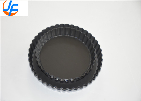 RK Bakeware China Foodservice NSF Rotondo Flutato Cappotto Difficile Pastella In Alluminio Fuso Sotto