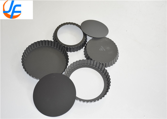 RK Bakeware China Foodservice NSF Rotondo Flutato Cappotto Difficile Pastella In Alluminio Fuso Sotto