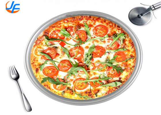 RK Bakeware Cina Foodservice NSF Round Pan di torta in alluminio Pan di pizza in alluminio Pizza Tray