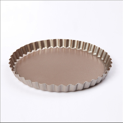 Rk Bakeware Cina-Capo duro Fluted Round Aluminum Pizza Form Pan