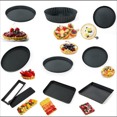 Rk Bakeware Cina-Capo duro Fluted Round Aluminum Pizza Form Pan