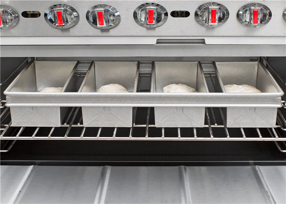 RK Bakeware China-Chicago Metallic 4 Strap Glazed Aluminized Pullman pane pane pane 13 &quot;x 4&quot; x 4 &quot;