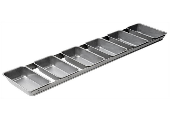 RK Bakeware China Foodservice NSF 6 Strap Pan Pan di pane in alluminio vetrato in acciaio alluminizato