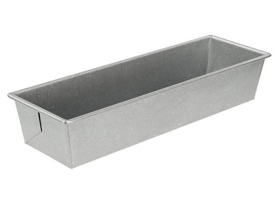 RK Bakeware China Foodservice NSF 900g Pullman Padella di pane in alluminio / Lattina di pane in alluminio 13 9/16 X 4 9/16 X 4