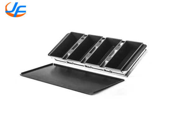 RK Bakeware China Foodservice NSF Drop On Bread Pan Capo Leggio di alluminio Pullman Pan, Non Stick Toast Pane da forno