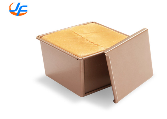 RK Bakeware China-Nonstick Pan Quadrato di pane di lega di alluminio