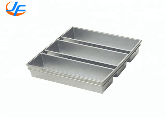 RK Bakeware China- 4 Strappi Panelle di pane in alluminio non appiccicoso/ Panella di pane in alluminio