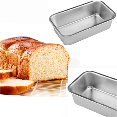 RK Bakeware Cina Foodservice NSF 600g Non-stick 4 Strappi Farmhouse White Sandwich Bread Tin